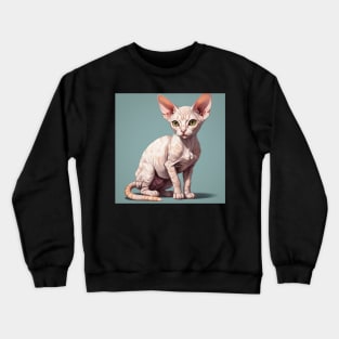 DEVON REX CAT Crewneck Sweatshirt